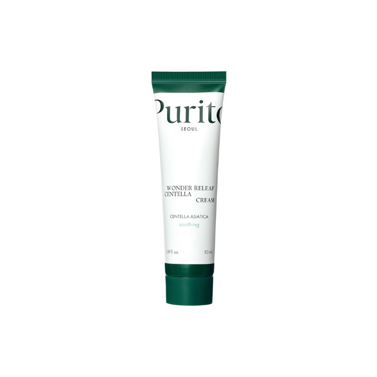 Purito Seoul Wonder Releaf Centella Cream regenerujący Krem do twarzy z Wąkrotką 50 ml