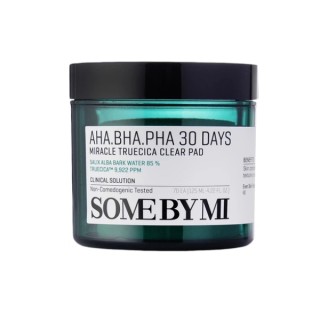 Some By Mi AHA BHA PHA 30 Days Miracle Truecica Clear Pad złuszczające Płatki do twarzy 70 sztuk