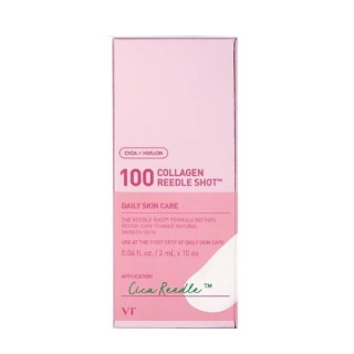 VT Cosmetics 100 Collagen Reedle Shot Набір з 10 розгладжуючих ампул для обличчя 2 мл