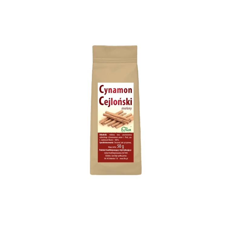 Flos Cynamon cejloński mielony 50 g