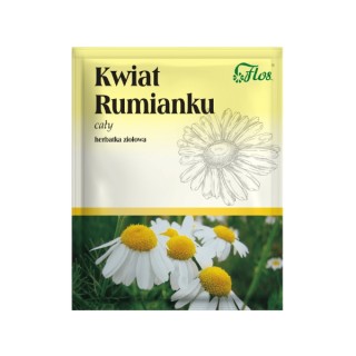Flos Kwiat rumianku cały Herbatka ziołowa 50 g