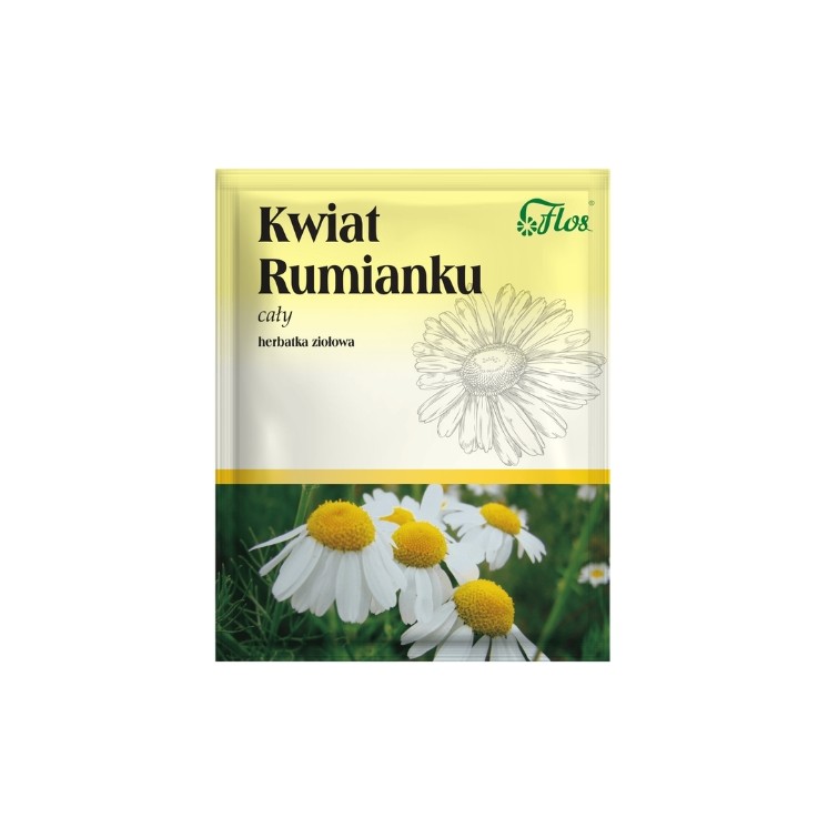 Flos Kwiat rumianku cały Herbatka ziołowa 50 g
