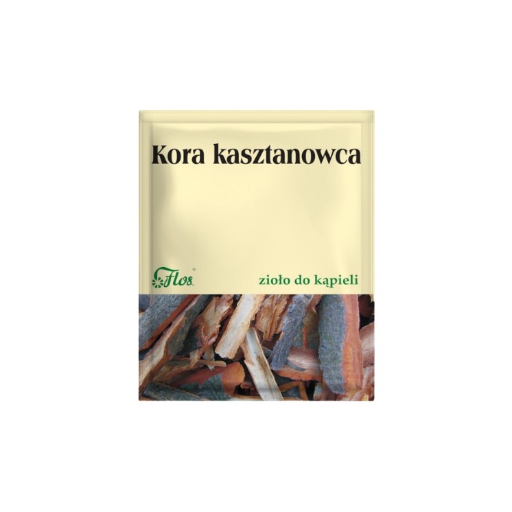 Flos Kora kasztanowca Zioła do kąpieli 50 g